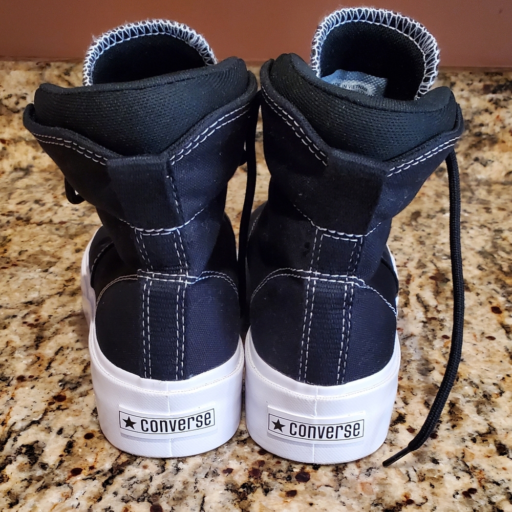 Converse High Tops Skid Grip CVO Hi Sneaker Black Mens 5 Womens 6.5  170085C - Picture 3 of 8
